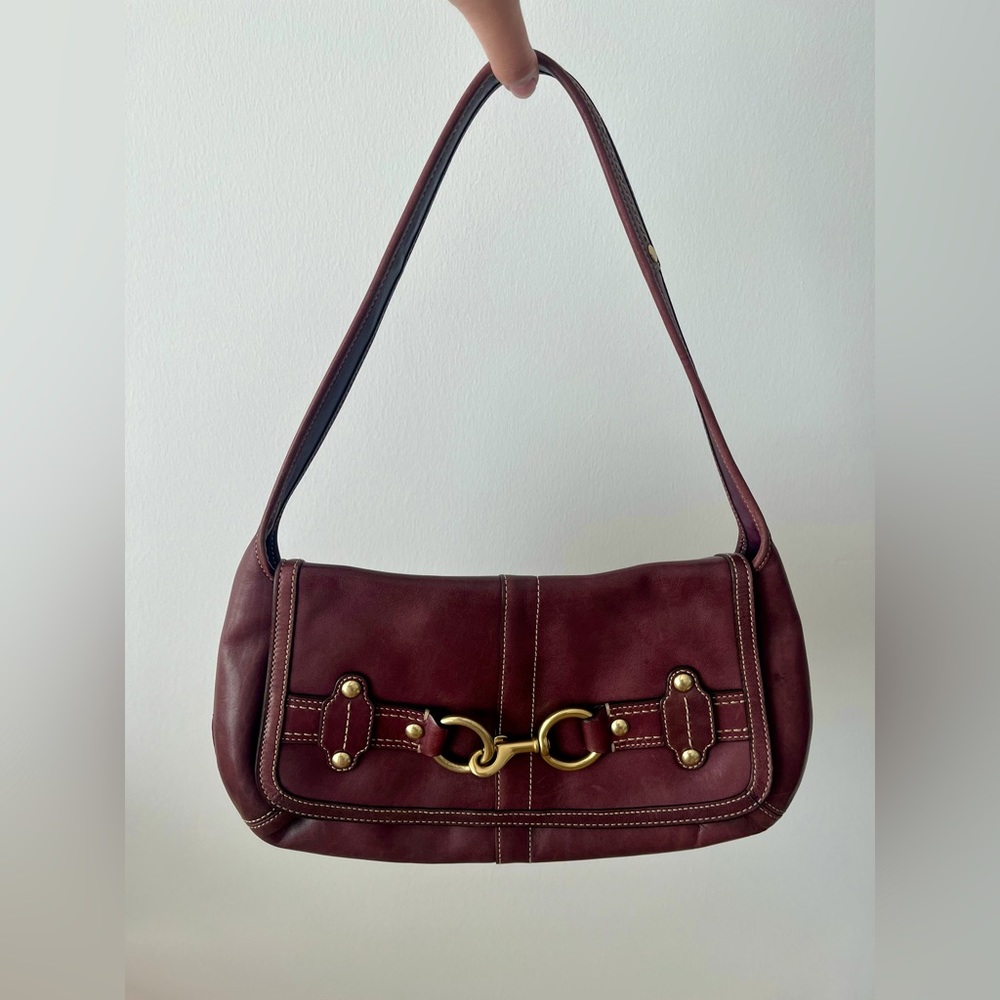 Vintage Coach Ergo Belted Handbage